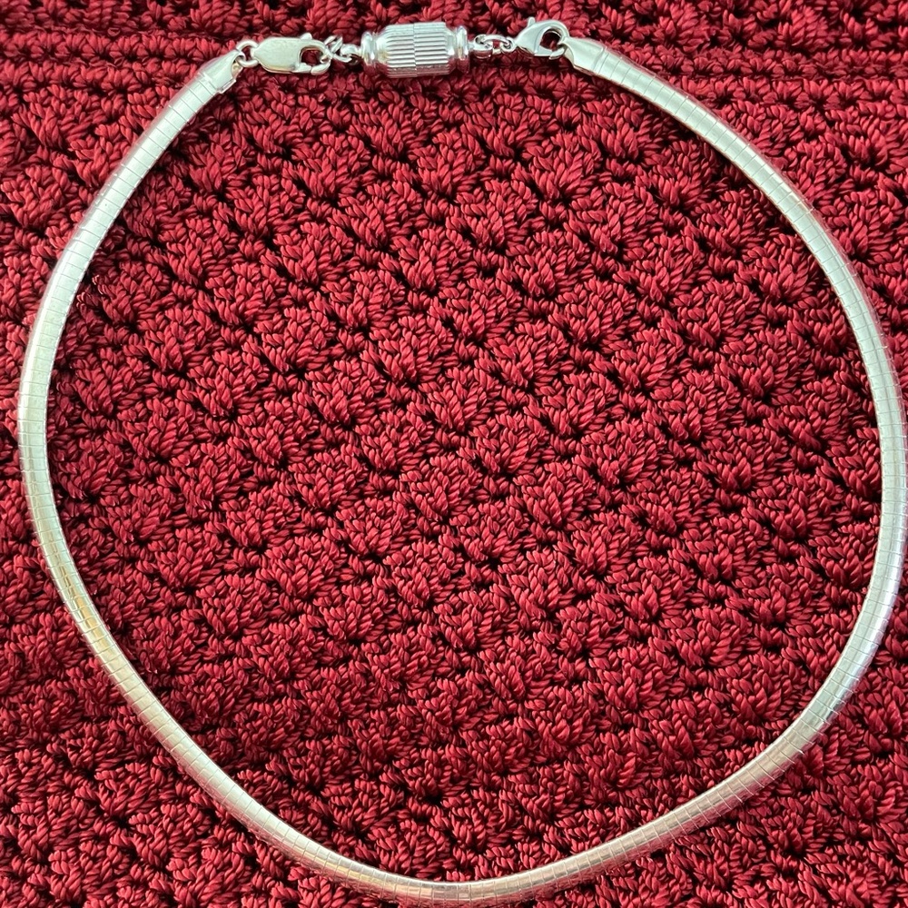 Italy Milor Herringbone Necklace
